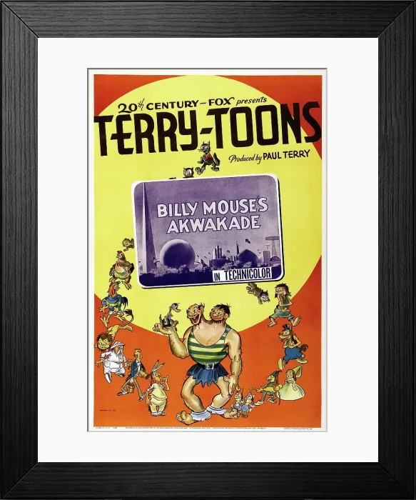Framed Print : BILLY MOUSE'S AKWAKADE, US poster art, 1939, TM & Copyright 20th Century Fox Film Corp. All rights reserved / courtesy Everett Collection