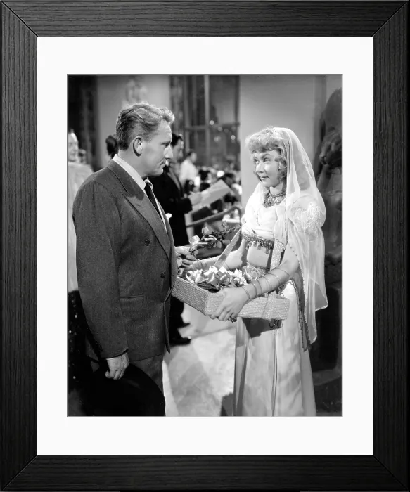 Framed Print : WITHOUT LOVE, Spencer Tracy, Gloria Grahame, 1945