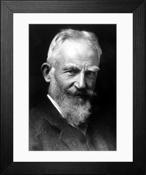 Framed Print : George Bernard Shaw 1856-1950, Irish Playwright, Nobel Prize in Literature, 1925. Courtesy: CSU Archives / Everett Collection Framed Print : George Bernard Shaw 1856-1950, Irish Playwright, Nobel Prize in Literature, 1925. Courtesy: CSU Archives / Everett Collection