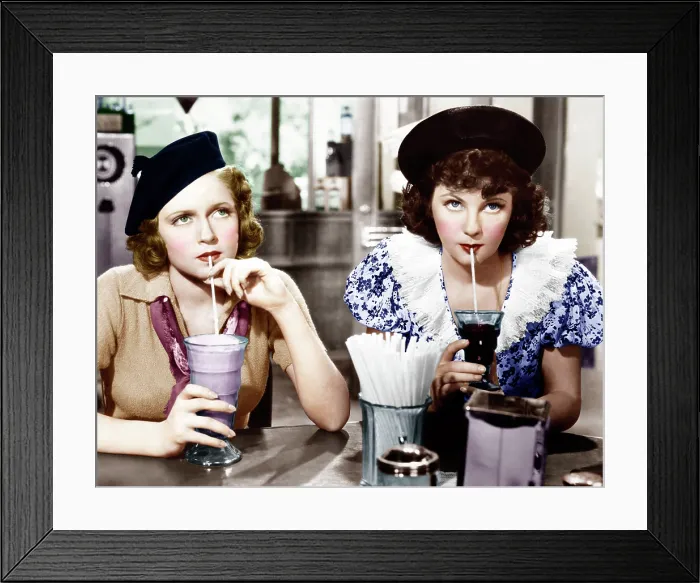 Framed Print : THEY WON'T FORGET, from left: Lana Turner, Linda Perry, 1937 Framed Print : THEY WON'T FORGET, from left: Lana Turner, Linda Perry, 1937