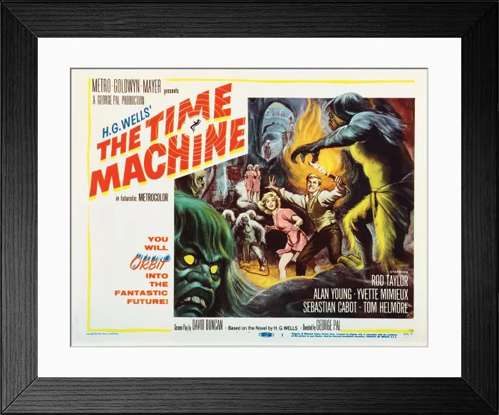 Framed Print : THE TIME MACHINE, Yvette Mimieux, Rod Taylor, 1960