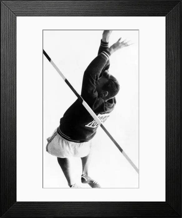 Framed Print : Robert Bruce Mathias, Decathalon Champion, 1948. Courtesy: CSU Archives  /  Everett Collection