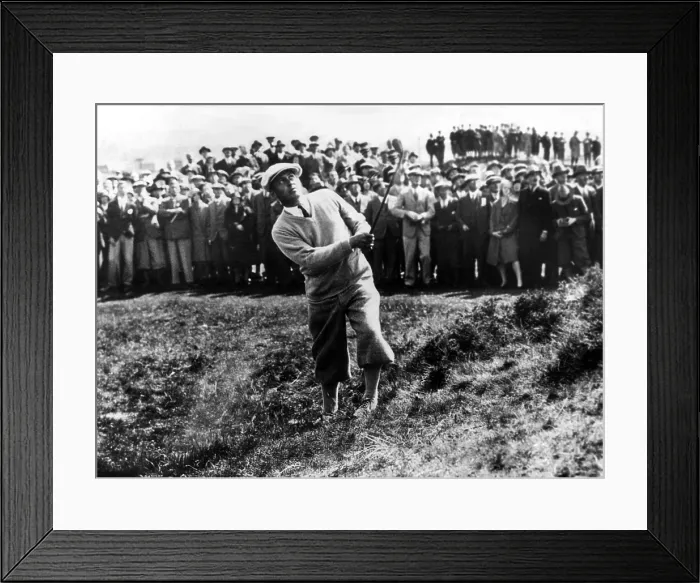 Framed Print : Bobby Jones at the British Amateur Golf Championship at St. Andrews, Scotland, June 1930. Courtesy: CSU Archives / Everett Collection