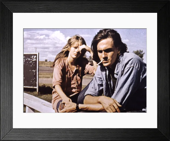Framed Print : TWO-LANE BLACKTOP, Laurie Bird, James Taylor, 1971
