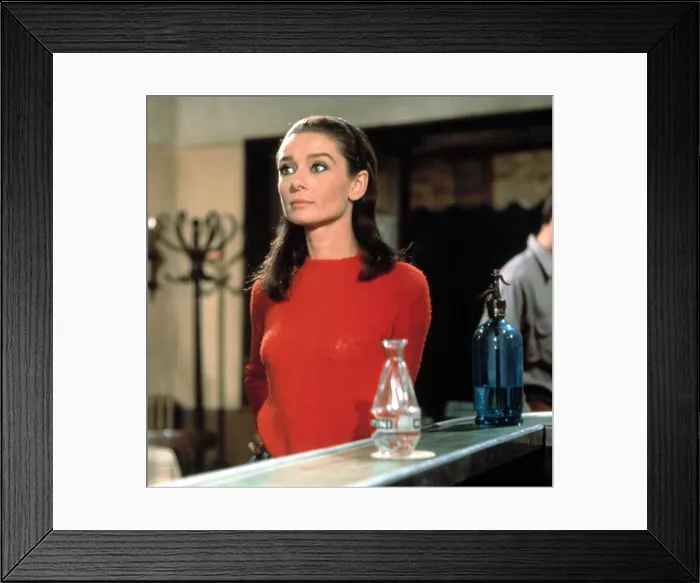 Framed Print : TWO FOR THE ROAD, Audrey Hepburn, 1967, TM & Copyright (c) 20th Century Fox Film Corp. All rights reserved Framed Print : TWO FOR THE ROAD, Audrey Hepburn, 1967, TM & Copyright (c) 20th Century Fox Film Corp. All rights reserved