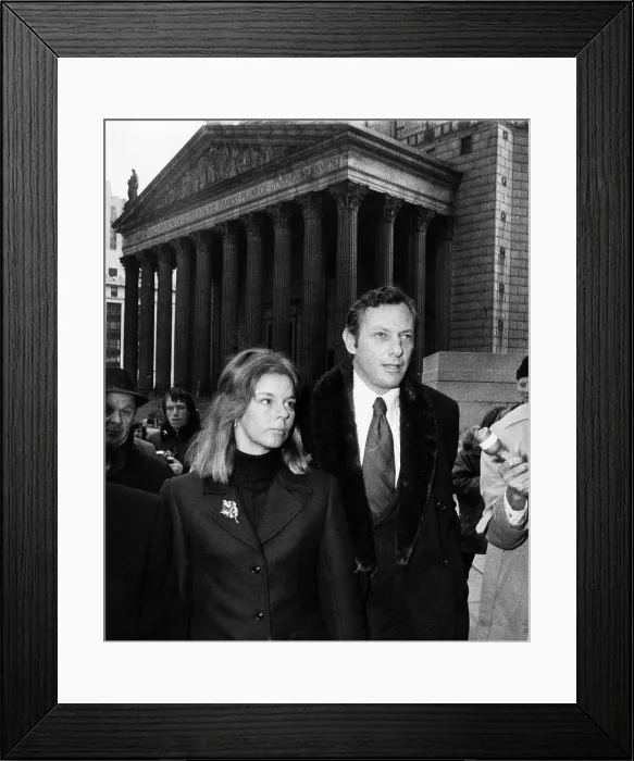 Framed Print : Author Clifford Irving Framed Print : Author Clifford Irving
