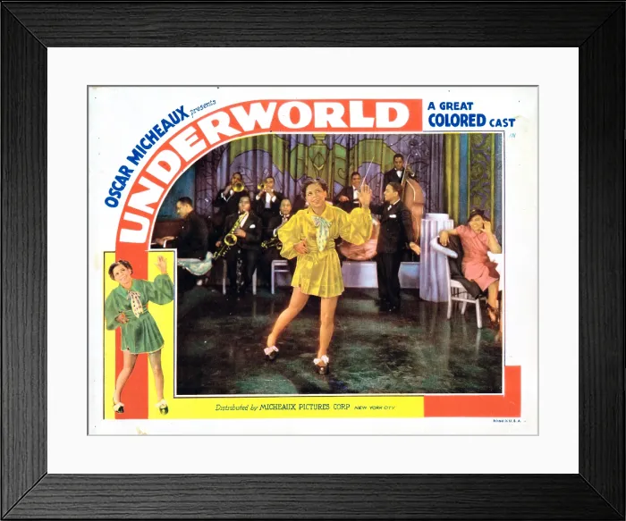 Framed Print : UNDERWORLD, US lobbycard, Bee Freeman, 1937