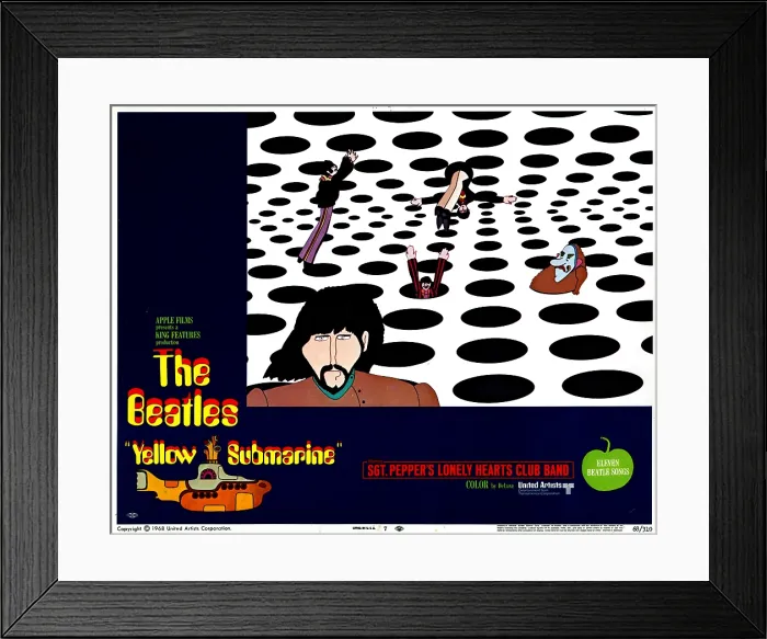 Framed Print : YELLOW SUBMARINE, The Beatles, 1968 Framed Print : YELLOW SUBMARINE, The Beatles, 1968