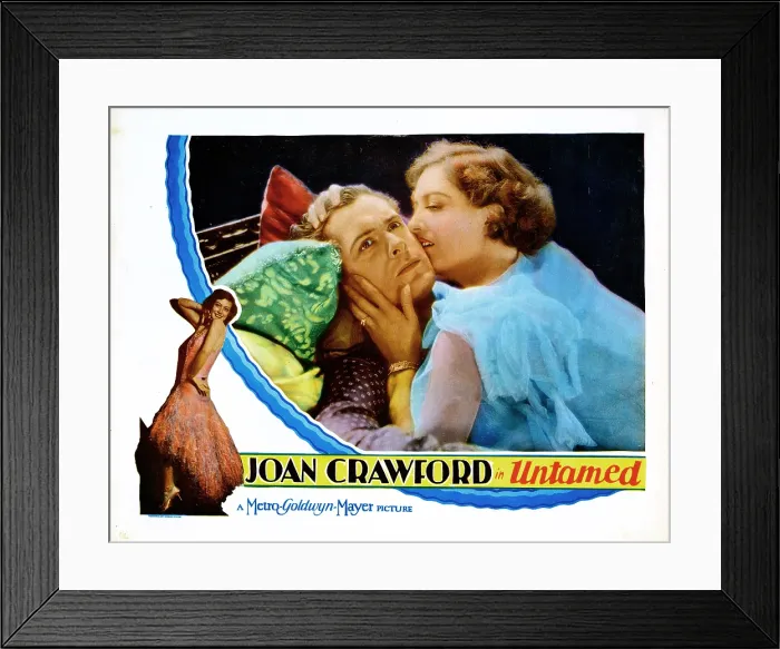 Framed Print : UNTAMED, from left, Robert Montgomery, Joan Crawford, 1929 Framed Print : UNTAMED, from left, Robert Montgomery, Joan Crawford, 1929
