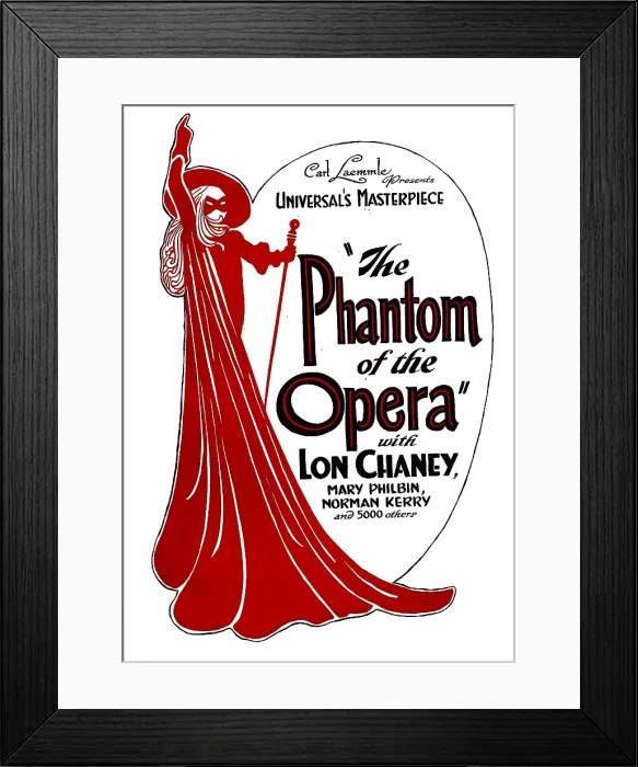 Framed Print : THE PHANTOM OF THE OPERA, 1925