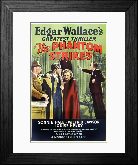 Framed Print : THE PHANTOM STRIKES (aka THE GAUNT STRANGER), 1938 Framed Print : THE PHANTOM STRIKES (aka THE GAUNT STRANGER), 1938