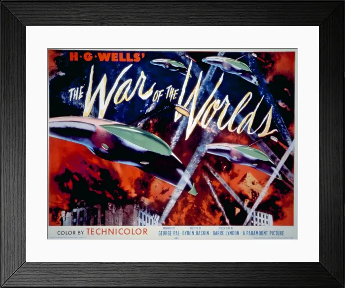 Framed Print : THE WAR OF THE WORLDS, 1953