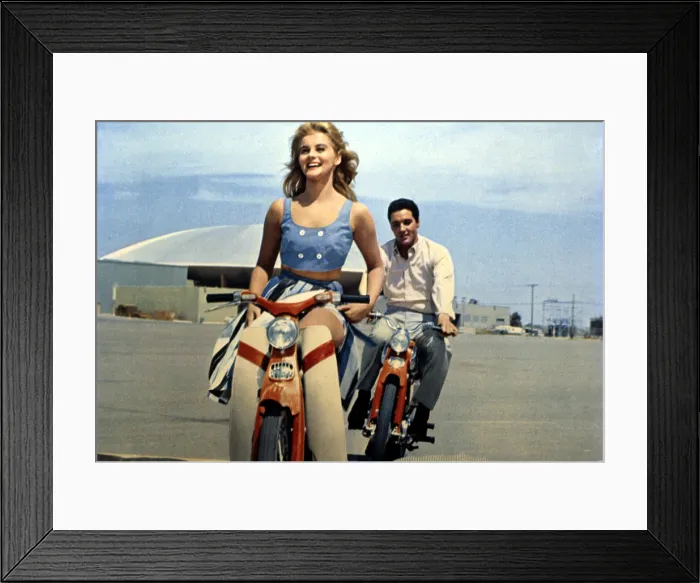 Framed Print : VIVA LAS VEGAS, Ann-Margret, Elvis Presley, 1964'