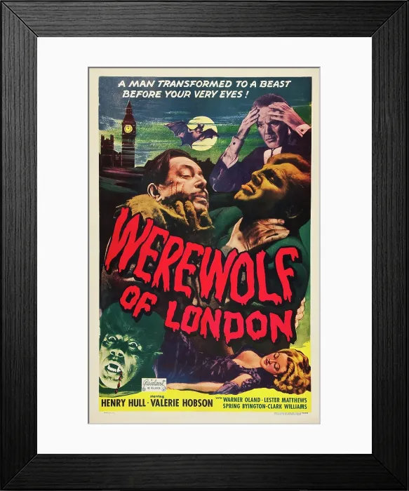 Framed Print : WEREWOLF OF LONDON, Warner Oland, Henry Hull, 1935 Framed Print : WEREWOLF OF LONDON, Warner Oland, Henry Hull, 1935