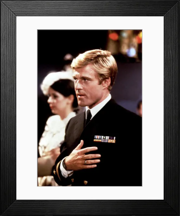 Framed Print : THE WAY WE WERE, Robert Redford, 1973, Naval uniform