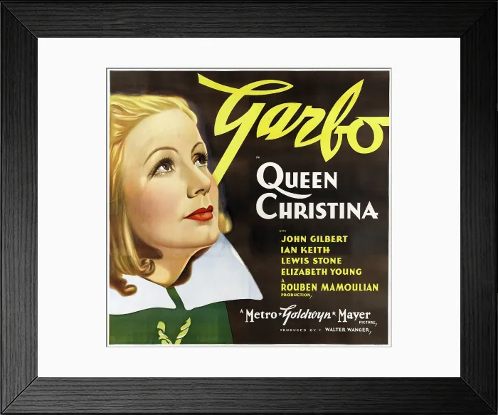 Framed Print : QUEEN CHRISTINA, Greta Garbo, 1933 Framed Print : QUEEN CHRISTINA, Greta Garbo, 1933