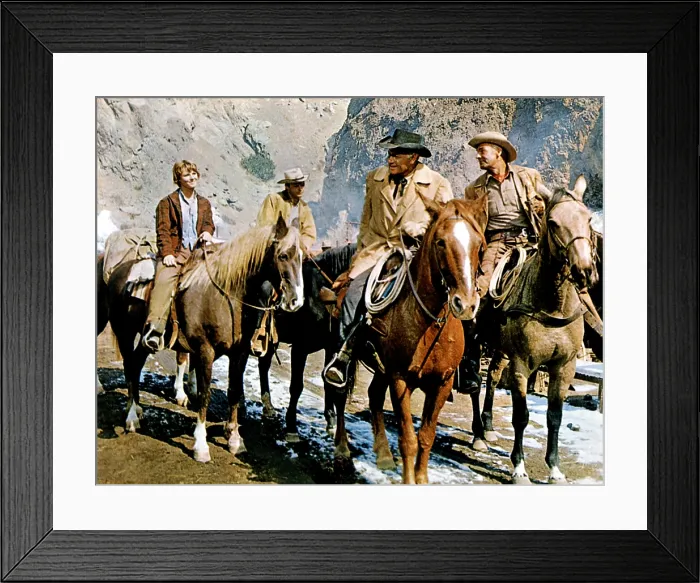 Framed Print : RIDE THE HIGH COUNTRY, Mariette Hartley, Ron Starr, Joel McCrea, Randolph Scott, 1962 Framed Print : RIDE THE HIGH COUNTRY, Mariette Hartley, Ron Starr, Joel McCrea, Randolph Scott, 1962
