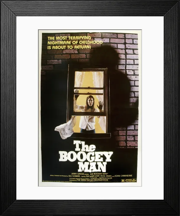 Framed Print : THE BOOGEYMAN, 1980. The Jerry Gross Organization / Courtesy Everett Collection Framed Print : THE BOOGEYMAN, 1980. The Jerry Gross Organization / Courtesy Everett Collection