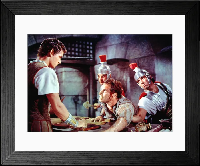 Framed Print : BEN-HUR, Stephen Boyd, Charlton Heston, 1959 Framed Print : BEN-HUR, Stephen Boyd, Charlton Heston, 1959