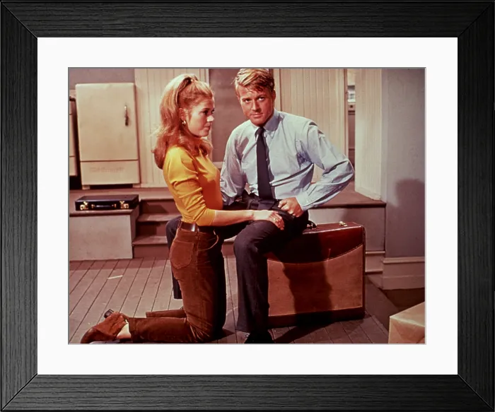 Framed Print : BAREFOOT IN THE PARK, Jane Fonda, Robert Redford, 1967