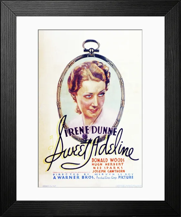 Framed Print : SWEET ADELINE, Irene Dunne, 1934 Framed Print : SWEET ADELINE, Irene Dunne, 1934