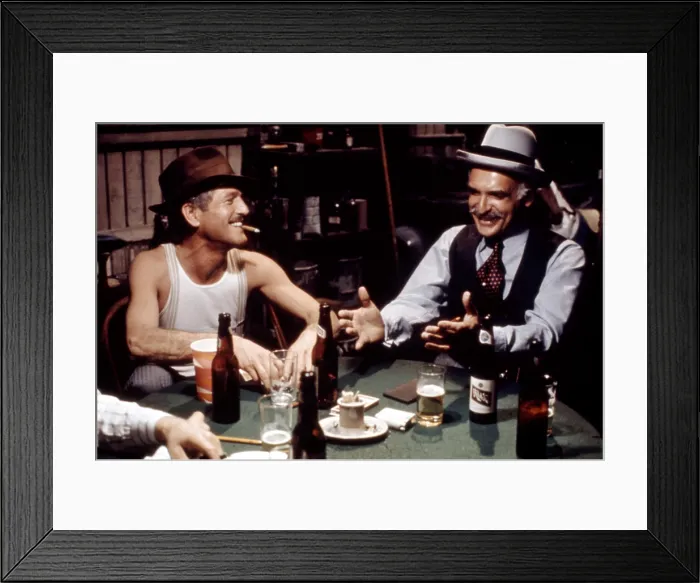 Framed Print : THE STING, Paul Newman, Harold Gould, 1973
