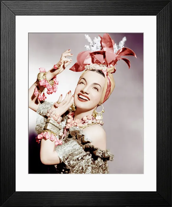 Framed Print : Carmen Miranda, ca. early 1940s