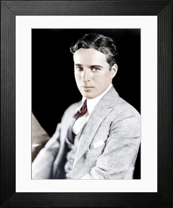 Framed Print : Charlie Chaplin, ca. 1910s Framed Print : Charlie Chaplin, ca. 1910s