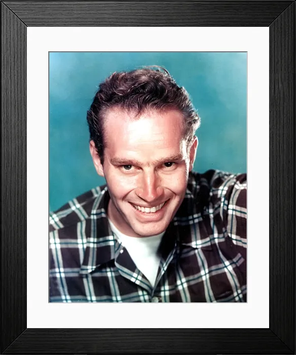 Framed Print : CHARLTON HESTON, portrait c. early 1950s Framed Print : CHARLTON HESTON, portrait c. early 1950s