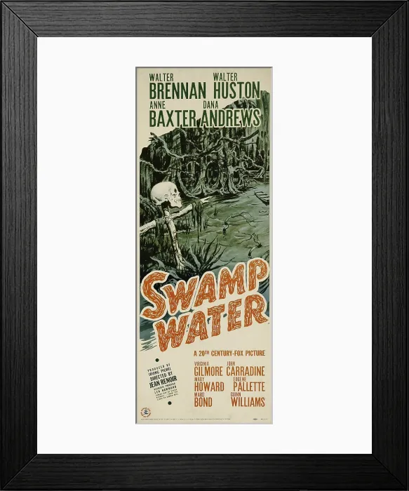 Framed Print : SWAMP WATER, 1941. TM and Copyright 20th Century Fox Film Corp. All rights reserved. Courtesy: Everett Collection Framed Print : SWAMP WATER, 1941. TM and Copyright 20th Century Fox Film Corp. All rights reserved. Courtesy: Everett Collection