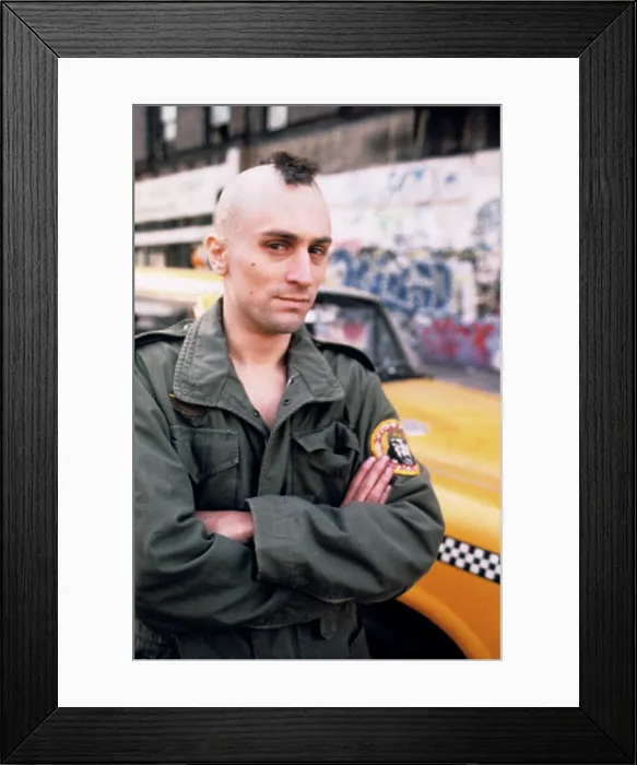 Framed Print : TAXI DRIVER, Robert De Niro, 1976