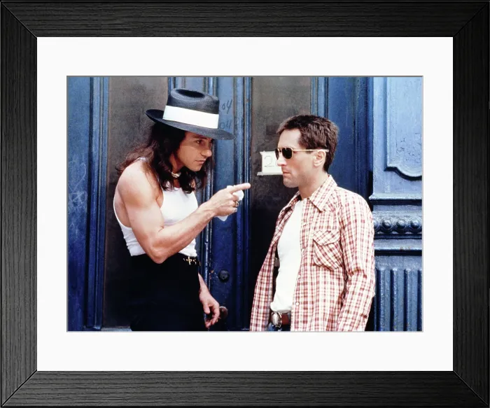 Framed Print : TAXI DRIVER, Harvey Keitel, Robert De Niro, 1976