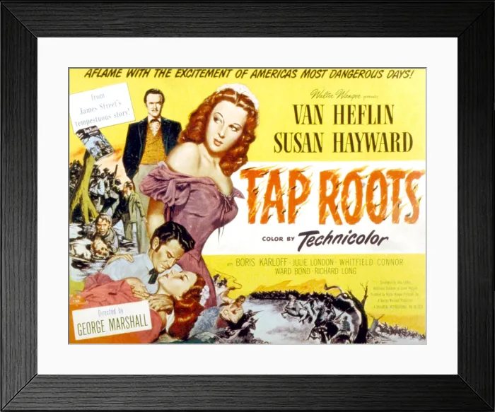 Framed Print : TAP ROOTS, Van Heflin, Susan Hayward, 1948