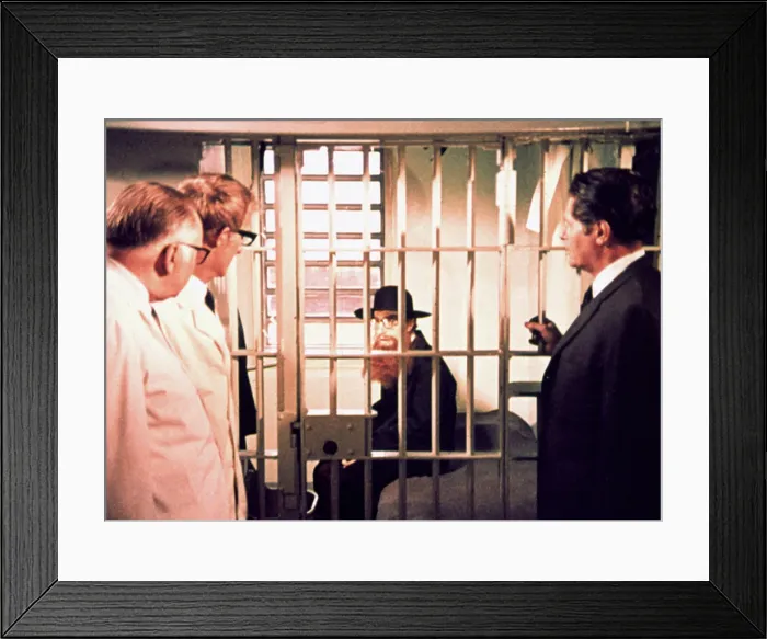 Framed Print : TAKE THE MONEY AND RUN, Woody Allen, 1969