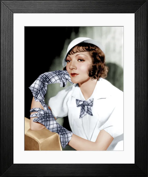 Framed Print : Claudette Colbert, ca. 1933 Framed Print : Claudette Colbert, ca. 1933