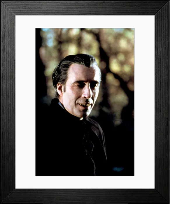 Framed Print : TASTE THE BLOOD OF DRACULA, Christopher Lee, 1970