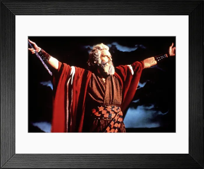 Framed Print : THE TEN COMMANDMENTS, Charlton Heston, 1956
