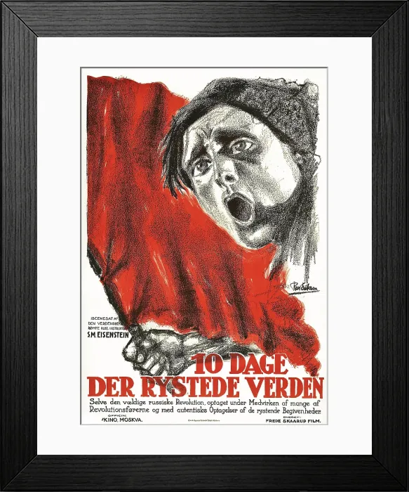 Framed Print : TEN DAYS THAT SHOOK THE WORLD, 1927