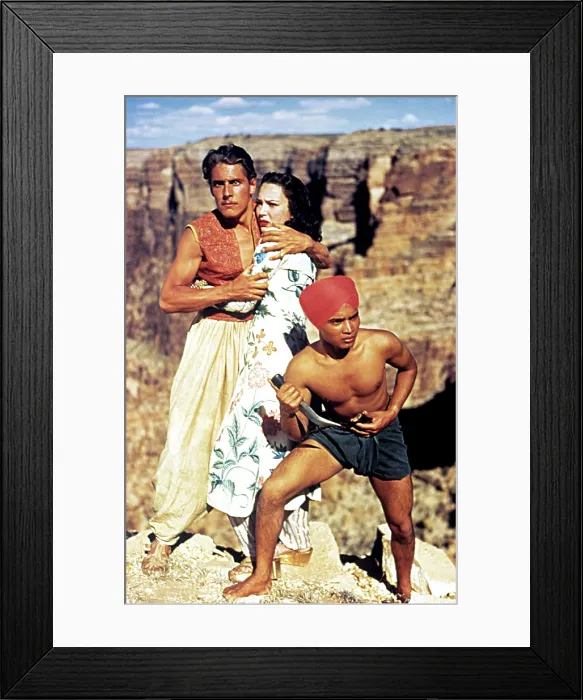 Framed Print : THE THIEF OF BAGDAD, John Justin, June Duprez, Sabu, 1940