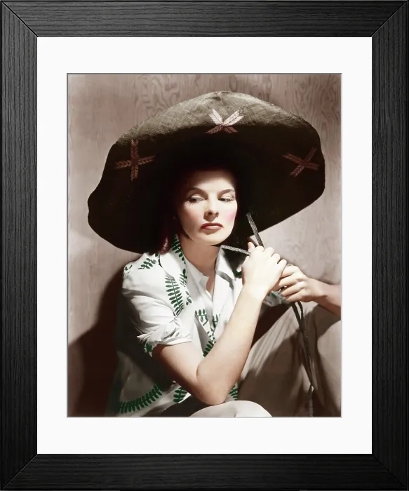 Framed Print : Katharine Hepburn, ca. 1940s Framed Print : Katharine Hepburn, ca. 1940s
