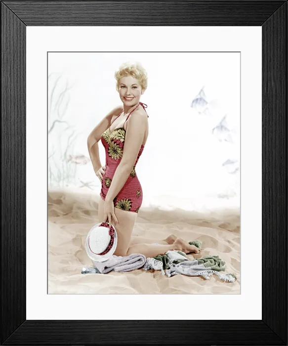 Framed Print : Kim Novak, Columbia Pictures portrait, ca. 1956