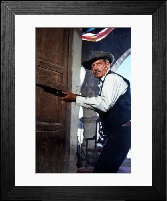 Framed Print : THE WILD BUNCH, William Holden, 1969
