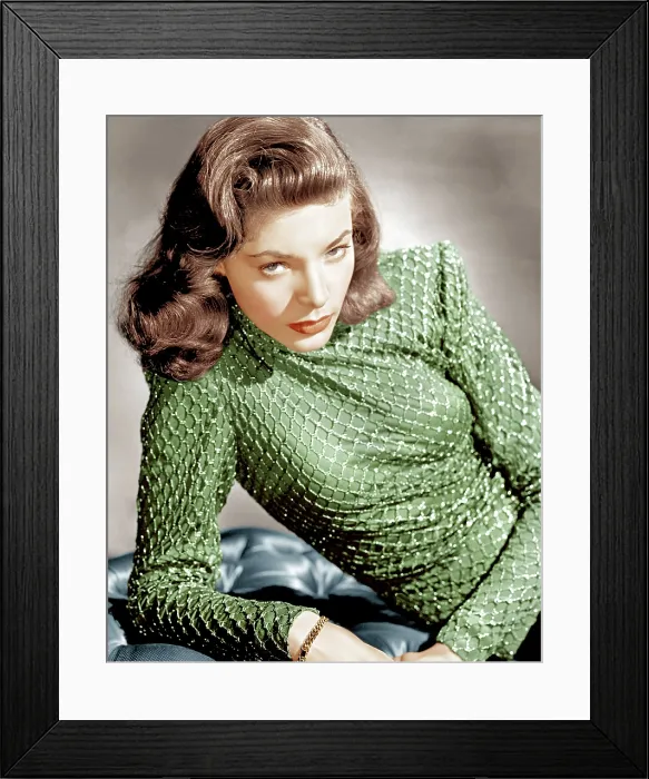 Framed Print : Lauren Bacall, ca. 1946 Framed Print : Lauren Bacall, ca. 1946