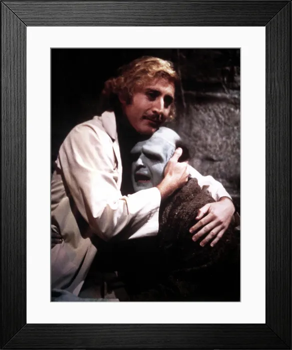 Framed Print : YOUNG FRANKENSTEIN, Gene Wilder, Peter Boyle, 1974. TM and Copyright 20th Century Fox Film Corp. All rights reserved. Courtesy: Everett Collection