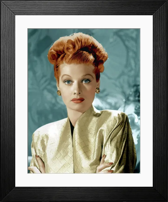 Framed Print : Lucille Ball, ca. mid-1940s Framed Print : Lucille Ball, ca. mid-1940s