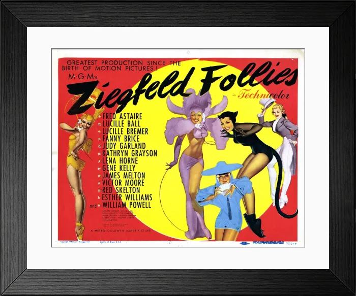 Framed Print : ZIEGFELD FOLLIES, 1945
