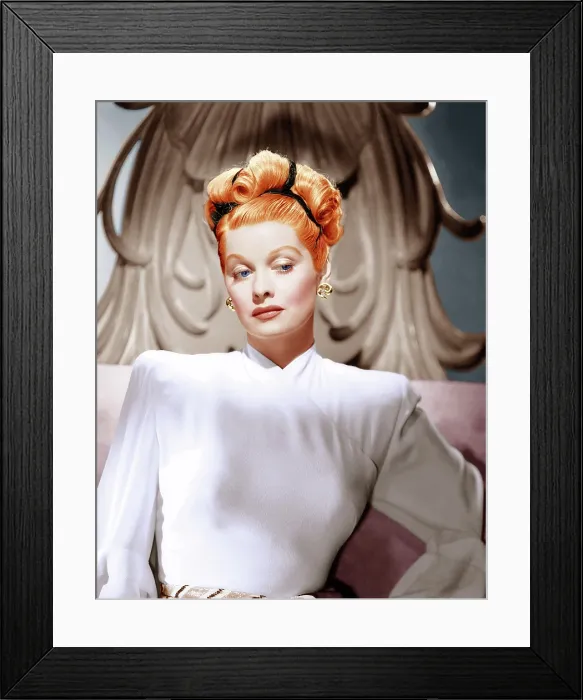 Framed Print : Lucille Ball, ca. 1940s