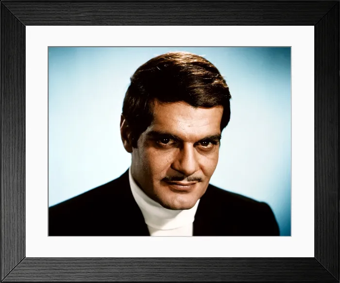 Framed Print : Omar Sharif, around the time of Funny Girl, 1968