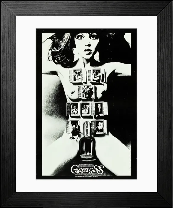 Framed Print : CHELSEA GIRLS, poster art, 1967 Framed Print : CHELSEA GIRLS, poster art, 1967