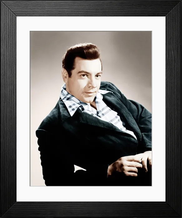 Framed Print : Mario Lanza, ca. 1955